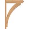 Ekena Millwork Thorton Arts & Crafts Smooth Outlooker, Western Red Cedar, 5 1/2"W x 24"D x 36"H OUT06X24X36THR03SWR - alternate 3